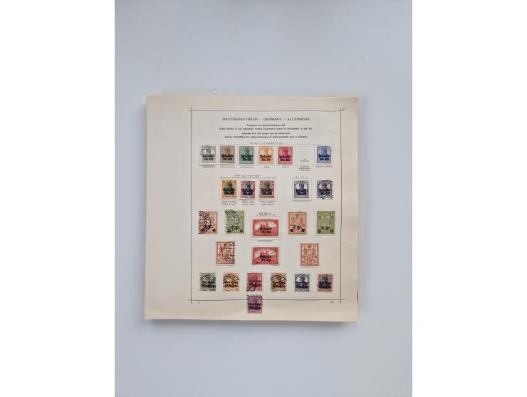 1851/1970 (ca.), mint never hinged/unused and mostly used collection, including some German States with covers, German Empire