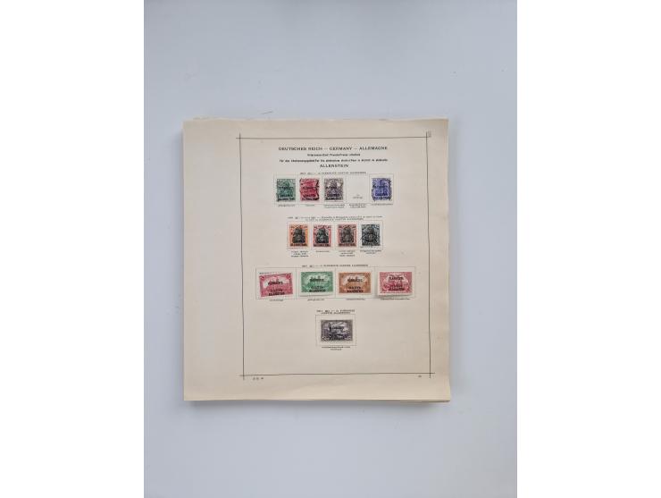 1851/1970 (ca.), mint never hinged/unused and mostly used collection, including some German States with covers, German Empire