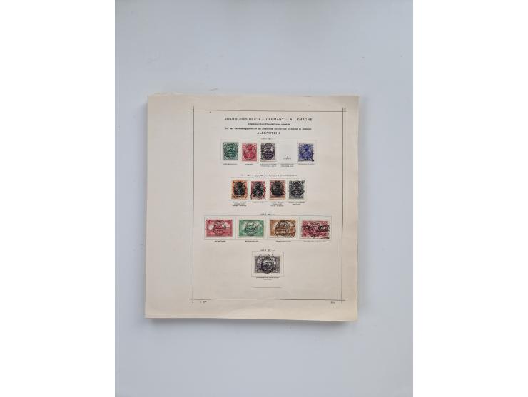 1851/1970 (ca.), mint never hinged/unused and mostly used collection, including some German States with covers, German Empire