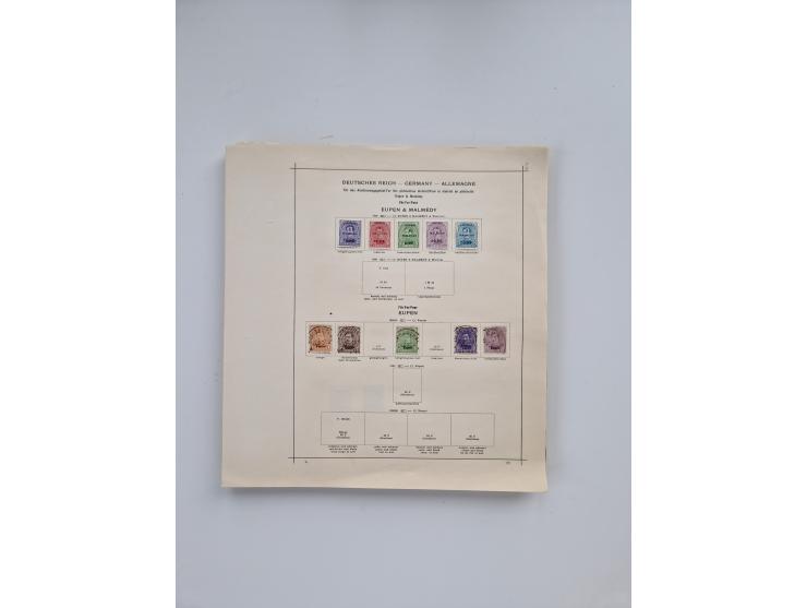 1851/1970 (ca.), mint never hinged/unused and mostly used collection, including some German States with covers, German Empire