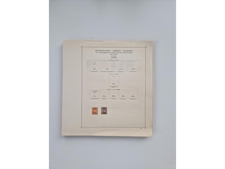 1851/1970 (ca.), mint never hinged/unused and mostly used collection, including some German States with covers, German Empire