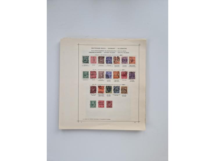 1851/1970 (ca.), mint never hinged/unused and mostly used collection, including some German States with covers, German Empire