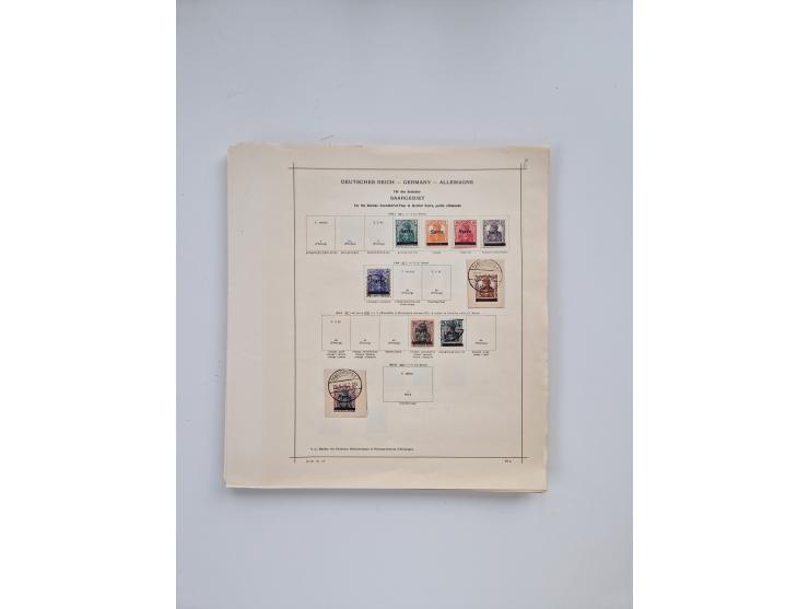 1851/1970 (ca.), mint never hinged/unused and mostly used collection, including some German States with covers, German Empire