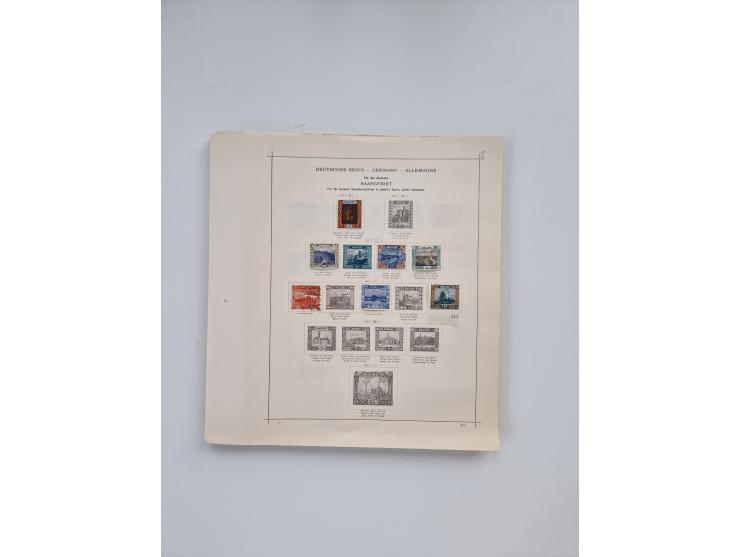 1851/1970 (ca.), mint never hinged/unused and mostly used collection, including some German States with covers, German Empire