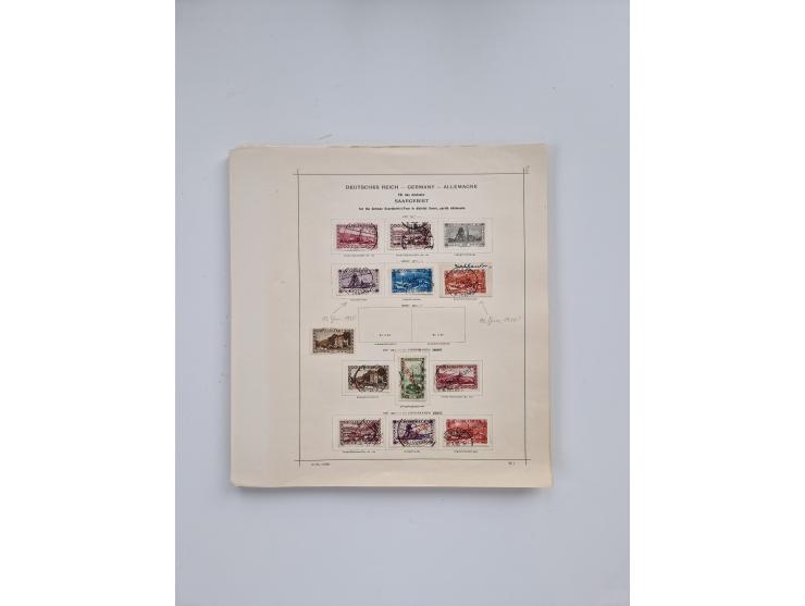 1851/1970 (ca.), mint never hinged/unused and mostly used collection, including some German States with covers, German Empire