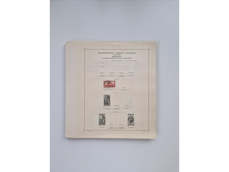 1851/1970 (ca.), mint never hinged/unused and mostly used collection, including some German States with covers, German Empire