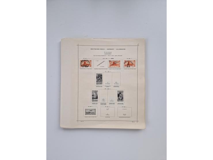 1851/1970 (ca.), mint never hinged/unused and mostly used collection, including some German States with covers, German Empire