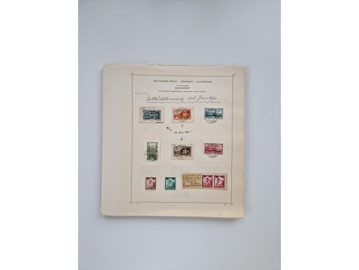 1851/1970 (ca.), mint never hinged/unused and mostly used collection, including some German States with covers, German Empire