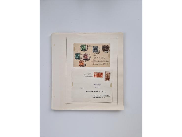 1851/1970 (ca.), mint never hinged/unused and mostly used collection, including some German States with covers, German Empire