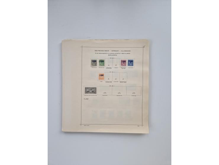 1851/1970 (ca.), mint never hinged/unused and mostly used collection, including some German States with covers, German Empire