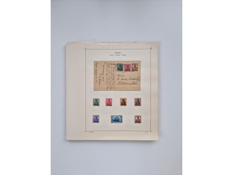 1851/1970 (ca.), mint never hinged/unused and mostly used collection, including some German States with covers, German Empire