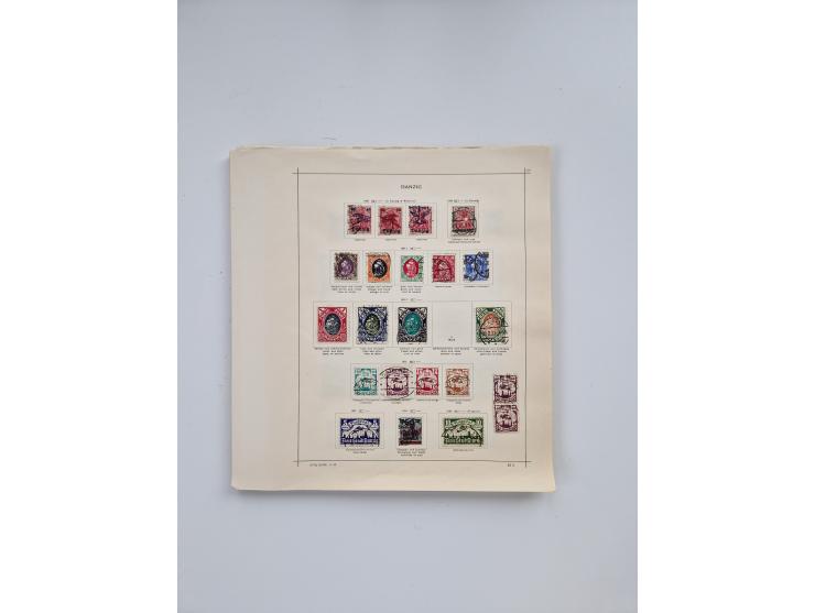 1851/1970 (ca.), mint never hinged/unused and mostly used collection, including some German States with covers, German Empire