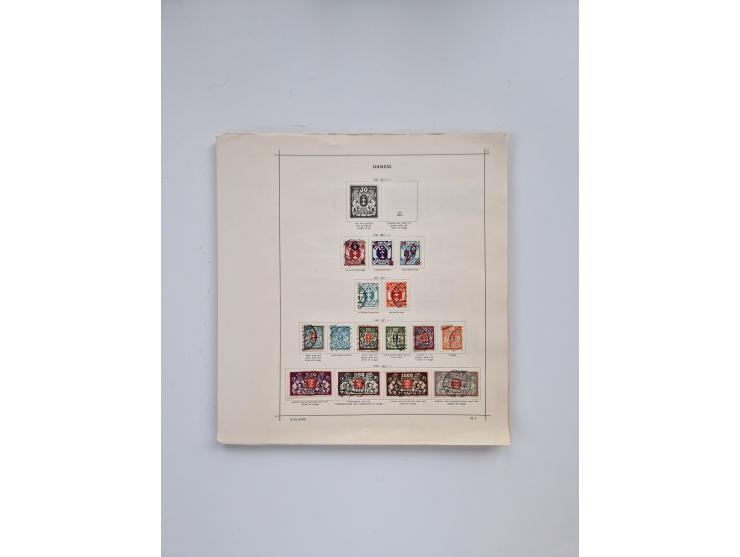 1851/1970 (ca.), mint never hinged/unused and mostly used collection, including some German States with covers, German Empire