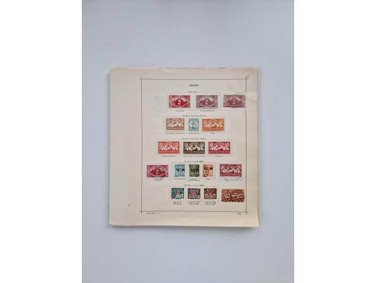 1851/1970 (ca.), mint never hinged/unused and mostly used collection, including some German States with covers, German Empire