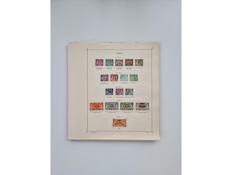 1851/1970 (ca.), mint never hinged/unused and mostly used collection, including some German States with covers, German Empire