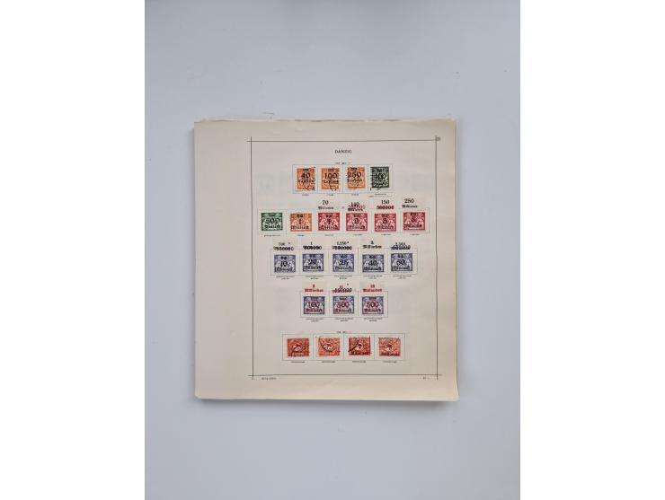 1851/1970 (ca.), mint never hinged/unused and mostly used collection, including some German States with covers, German Empire