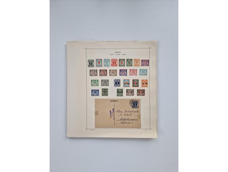 1851/1970 (ca.), mint never hinged/unused and mostly used collection, including some German States with covers, German Empire