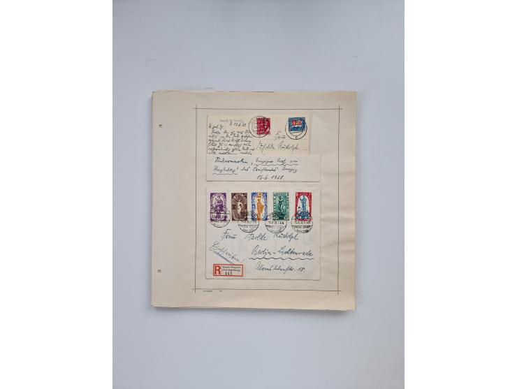 1851/1970 (ca.), mint never hinged/unused and mostly used collection, including some German States with covers, German Empire