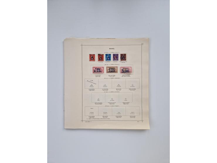 1851/1970 (ca.), mint never hinged/unused and mostly used collection, including some German States with covers, German Empire