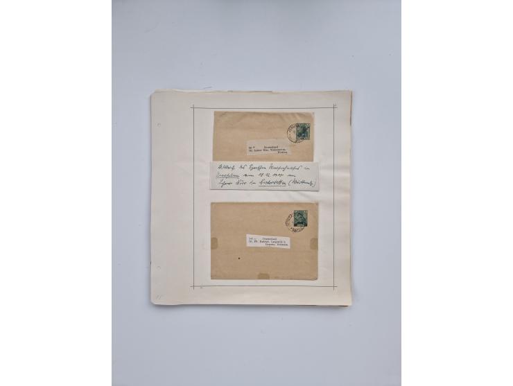 1851/1970 (ca.), mint never hinged/unused and mostly used collection, including some German States with covers, German Empire