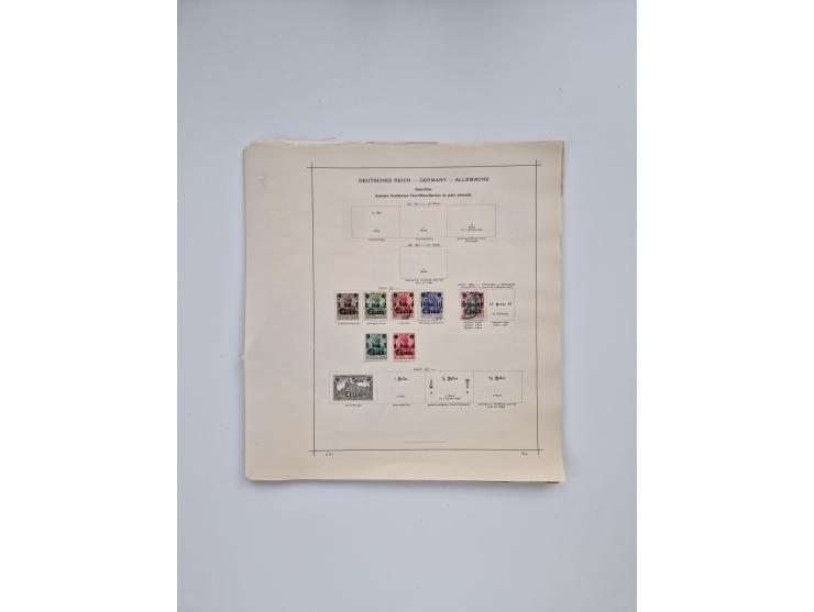 1851/1970 (ca.), mint never hinged/unused and mostly used collection, including some German States with covers, German Empire