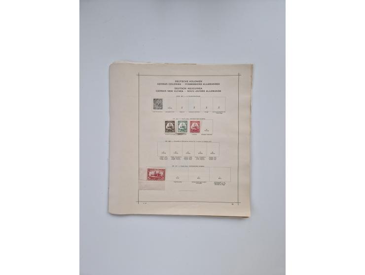 1851/1970 (ca.), mint never hinged/unused and mostly used collection, including some German States with covers, German Empire