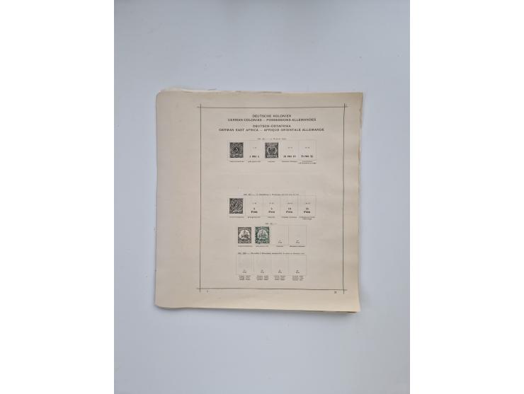 1851/1970 (ca.), mint never hinged/unused and mostly used collection, including some German States with covers, German Empire