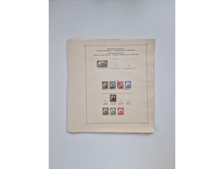 1851/1970 (ca.), mint never hinged/unused and mostly used collection, including some German States with covers, German Empire