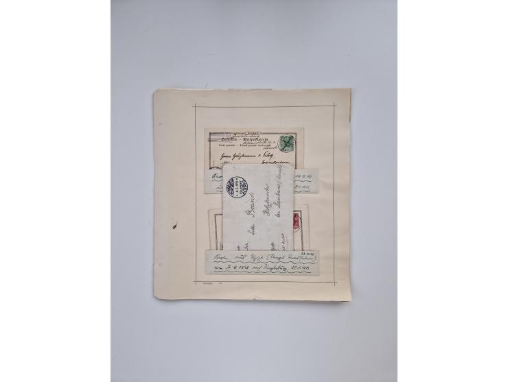 1851/1970 (ca.), mint never hinged/unused and mostly used collection, including some German States with covers, German Empire