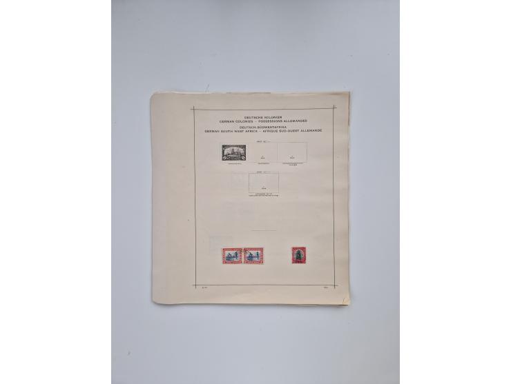 1851/1970 (ca.), mint never hinged/unused and mostly used collection, including some German States with covers, German Empire