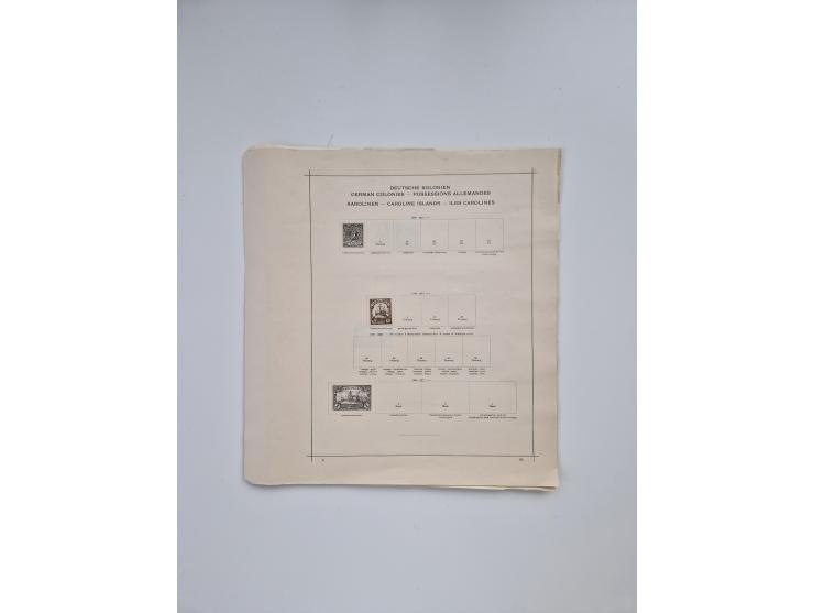 1851/1970 (ca.), mint never hinged/unused and mostly used collection, including some German States with covers, German Empire