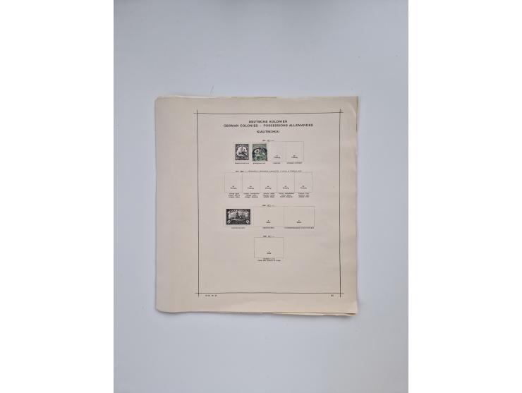 1851/1970 (ca.), mint never hinged/unused and mostly used collection, including some German States with covers, German Empire