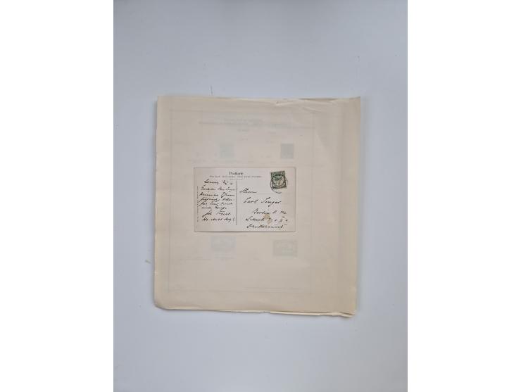 1851/1970 (ca.), mint never hinged/unused and mostly used collection, including some German States with covers, German Empire