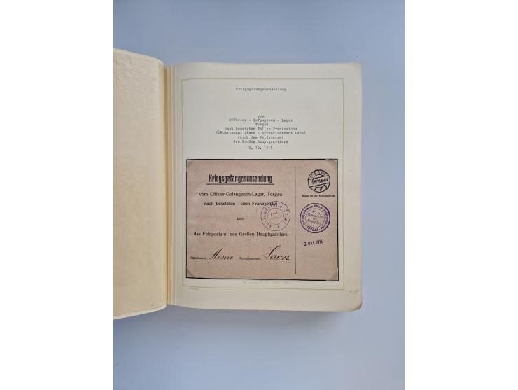1914/2004, with over 130 covers, including WWI japanese, russian and german camps, some WWII Red Cross covers, further commem