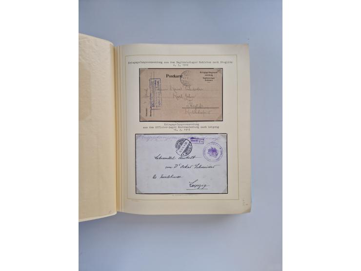 1914/2004, with over 130 covers, including WWI japanese, russian and german camps, some WWII Red Cross covers, further commem