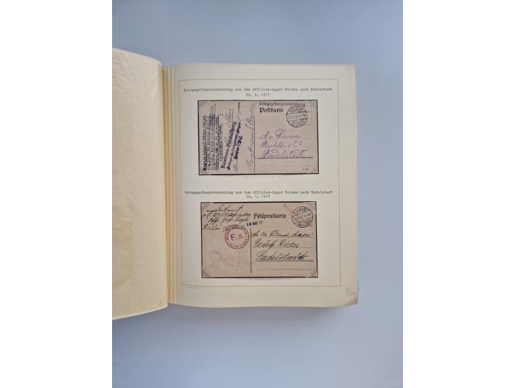 1914/2004, with over 130 covers, including WWI japanese, russian and german camps, some WWII Red Cross covers, further commem