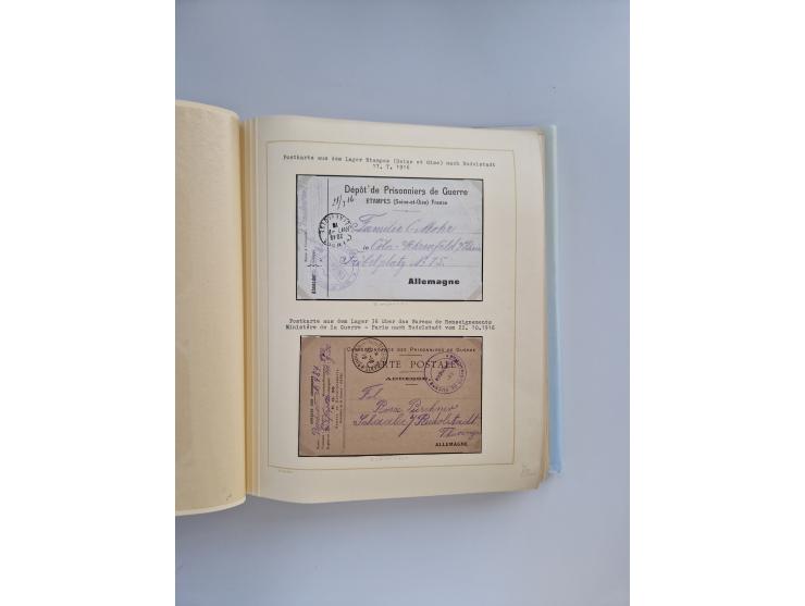1914/2004, with over 130 covers, including WWI japanese, russian and german camps, some WWII Red Cross covers, further commem