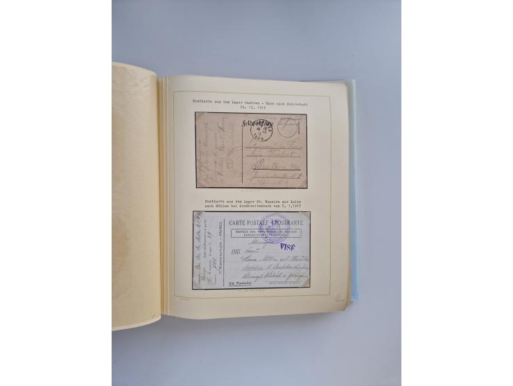 1914/2004, with over 130 covers, including WWI japanese, russian and german camps, some WWII Red Cross covers, further commem