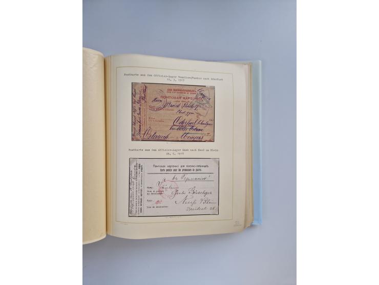 1914/2004, with over 130 covers, including WWI japanese, russian and german camps, some WWII Red Cross covers, further commem