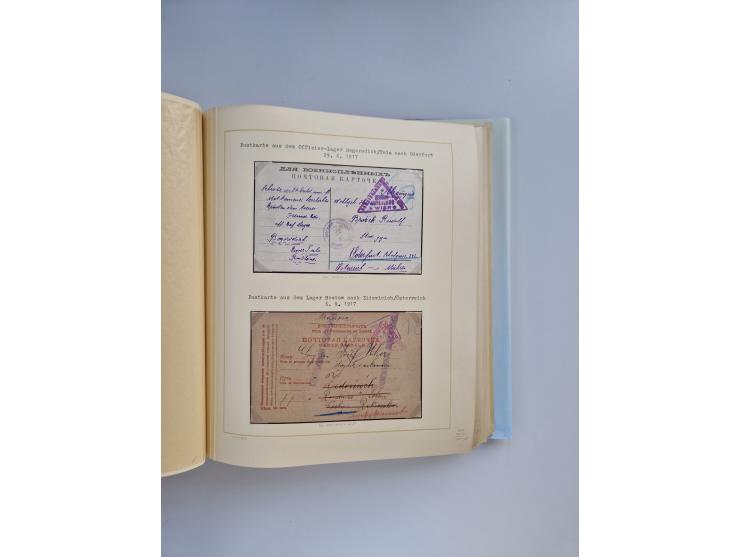 1914/2004, with over 130 covers, including WWI japanese, russian and german camps, some WWII Red Cross covers, further commem