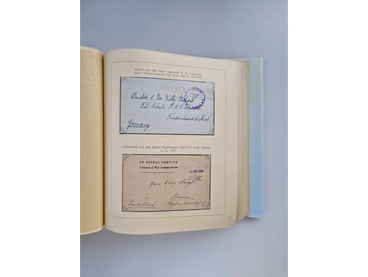 1914/2004, with over 130 covers, including WWI japanese, russian and german camps, some WWII Red Cross covers, further commem