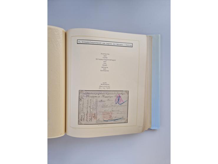 1914/2004, with over 130 covers, including WWI japanese, russian and german camps, some WWII Red Cross covers, further commem