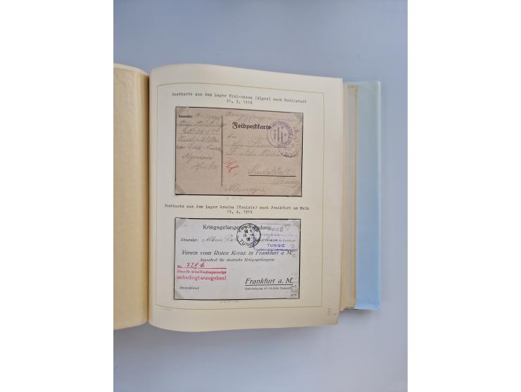 1914/2004, with over 130 covers, including WWI japanese, russian and german camps, some WWII Red Cross covers, further commem