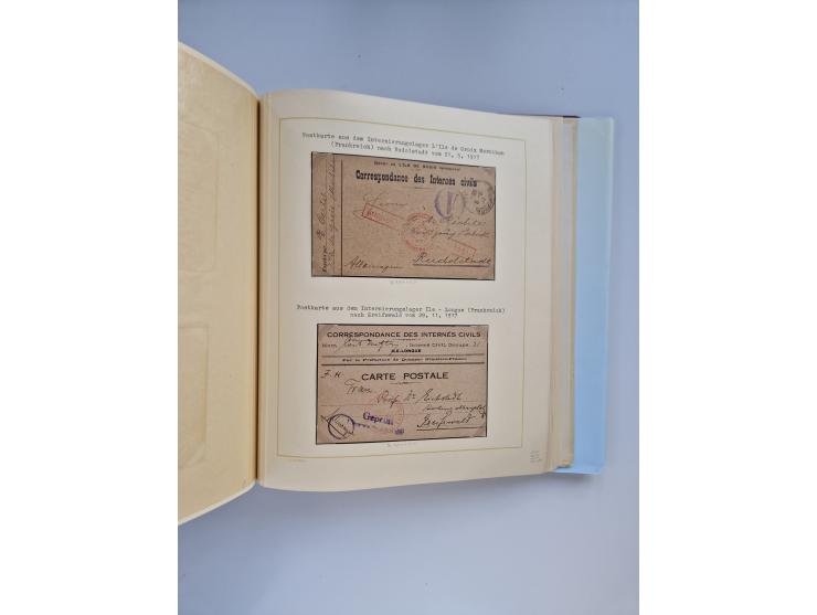 1914/2004, with over 130 covers, including WWI japanese, russian and german camps, some WWII Red Cross covers, further commem