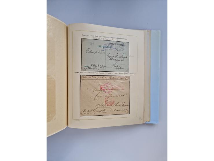 1914/2004, with over 130 covers, including WWI japanese, russian and german camps, some WWII Red Cross covers, further commem