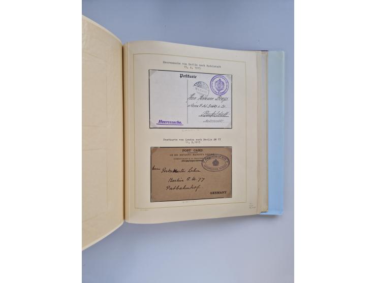 1914/2004, with over 130 covers, including WWI japanese, russian and german camps, some WWII Red Cross covers, further commem