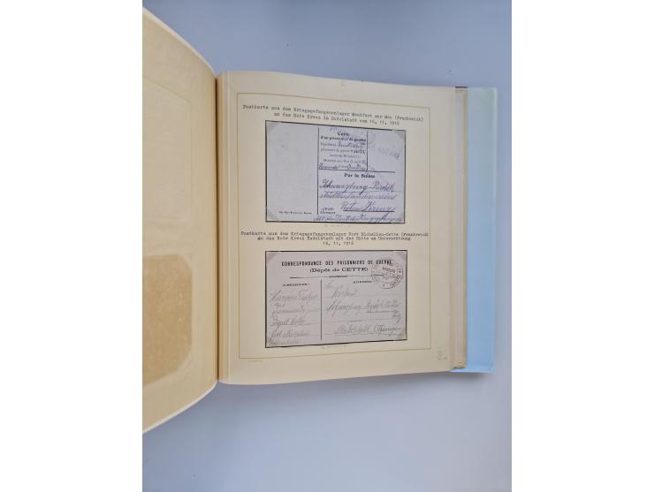 1914/2004, with over 130 covers, including WWI japanese, russian and german camps, some WWII Red Cross covers, further commem