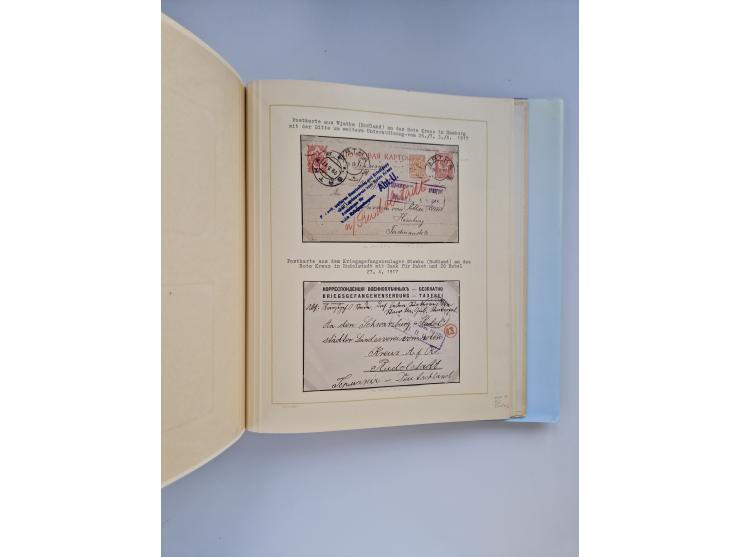 1914/2004, with over 130 covers, including WWI japanese, russian and german camps, some WWII Red Cross covers, further commem