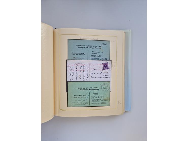 1914/2004, with over 130 covers, including WWI japanese, russian and german camps, some WWII Red Cross covers, further commem