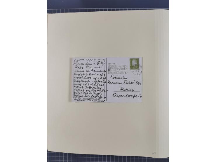 1859/1975 (ca.), postfrische/ungebrauchte und gestempelte Themensammlung “Der imperialistische Weltkrieg 1914/18”, inkl. Kolo